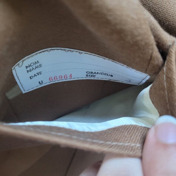 Vintage Aquascutum Camel Blazer, sz XS - Picture 13 of 17